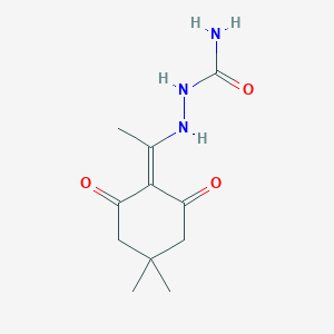 [1-(4,4-dimethyl-2,6-dioxocyclohexylidene)ethylamino]urea