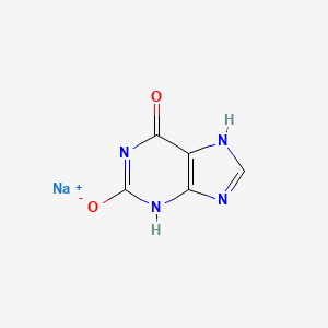 molecular formula C5H3N4NaO2 B8006729 CID 111545 