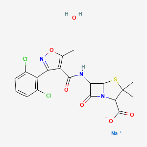 molecular formula C19H18Cl2N3NaO6S B8006745 CID 21872720 