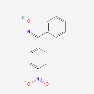 molecular formula C13H10N2O3 B8006799 (4-Nitrophenyl)(phenyl)methanone oxime 
