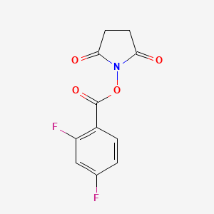 2,4-Difluoro-benzoic acid 2,5-dioxo-pyrrolidin-1-yl ester