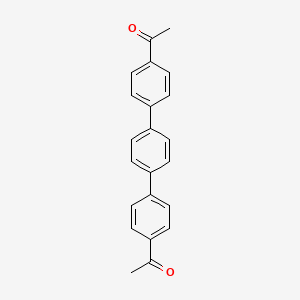 molecular formula C22H18O2 B8007003 1,4-Bis(4-acetylphenyl)benzene 