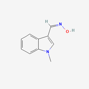 molecular formula C10H10N2O B8007129 1-甲基-1H-吲哚-3-甲醛肟 