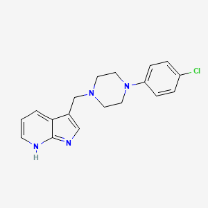 molecular formula C18H19ClN4 B8007150 CID 3853 