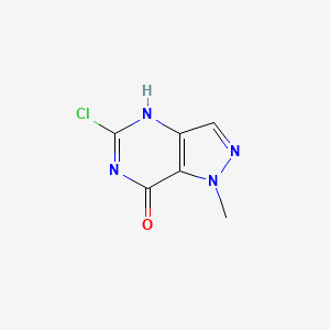 molecular formula C6H5ClN4O B8007387 CID 91663847 
