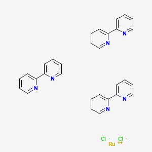 molecular formula C30H24Cl2N6Ru B8007501 三(2,2'-联吡啶)钌二氯化物 