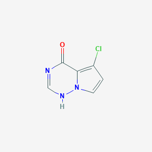 molecular formula C6H4ClN3O B8007522 CID 21081700 