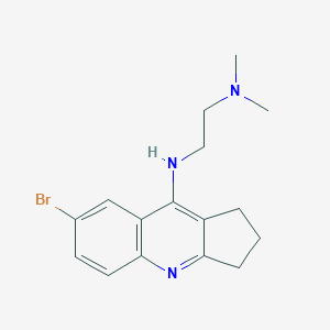 molecular formula C16H20BrN3 B8007661 N-(7-bromo-2,3-dihydro-1H-cyclopenta[b]quinolin-9-yl)-N',N'-dimethylethane-1,2-diamine 