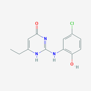 molecular formula C12H12ClN3O2 B8007831 CID 24311874 