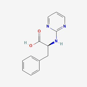 (2S)-3-phenyl-2-(pyrimidin-2-ylamino)propanoic acid