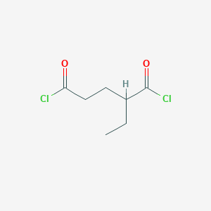 molecular formula C7H10Cl2O2 B8008076 2-Ethylpentanedioyl dichloride 