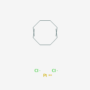 molecular formula C8H12Cl2Pt B8008086 Cycloocta-1,5-diene;platinum(2+);dichloride 