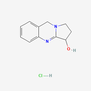 molecular formula C11H13ClN2O B8008435 Vasicine, hydrochloride 
