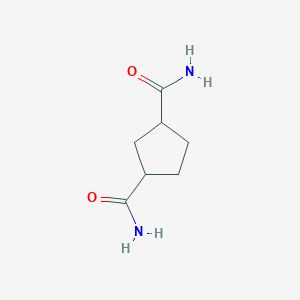 Cyclopentane-1,3-dicarboxamide