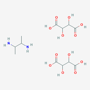 Butane-2,3-diamine;2,3-dihydroxybutanedioic acid