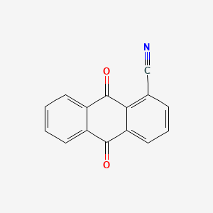 9,10-Dioxo-9,10-dihydroanthracene-1-carbonitrile