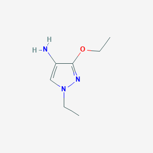 3-ethoxy-1-ethyl-1H-pyrazol-4-amine
