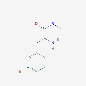 2-Amino-3-(3-bromophenyl)-N,N-dimethylpropanamide