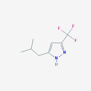 3-Isobutyl-5-(trifluoromethyl)-1H-pyrazole