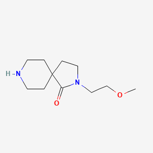 2-(2-Methoxyethyl)-2,8-diazaspiro[4.5]decan-1-one