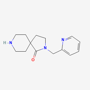 2-(Pyridin-2-ylmethyl)-2,8-diazaspiro[4.5]decan-1-one