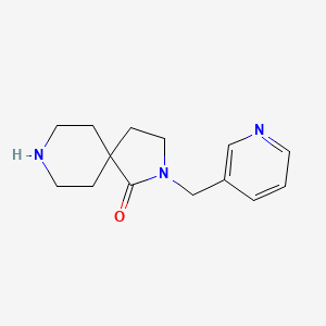 2-(Pyridin-3-ylmethyl)-2,8-diazaspiro[4.5]decan-1-one