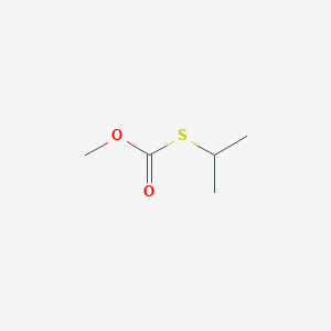 molecular formula C5H10O2S B8009045 S-Isopropyl o-methyl thiocarbonate 