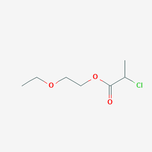 Propanoic acid, 2-chloro-, 2-ethoxyethyl ester