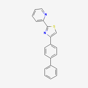 4-(4-Biphenylyl)-2-(2-pyridyl)thiazole
