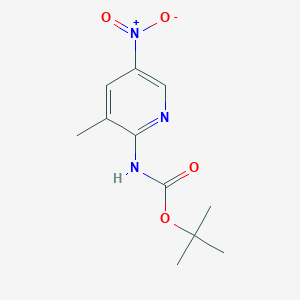 Tert-butyl (3-methyl-5-nitropyridin-2-yl)carbamate