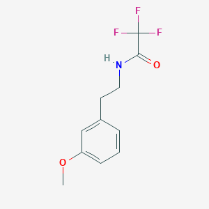Acetamide, 2,2,2-trifluoro-N-[2-(3-methoxyphenyl)ethyl]-