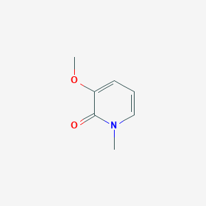 molecular formula C7H9NO2 B8009501 2-吡啶醇，3-甲氧基-1-甲基- 