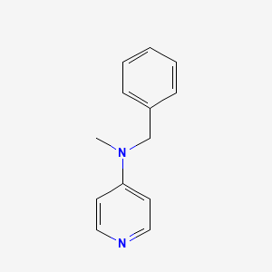 molecular formula C13H14N2 B8009553 N-Benzyl-N-methylpyridine-4-amine CAS No. 82942-26-5
