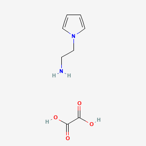 molecular formula C8H12N2O4 B8009876 Oxalic acid;2-pyrrol-1-ylethanamine 