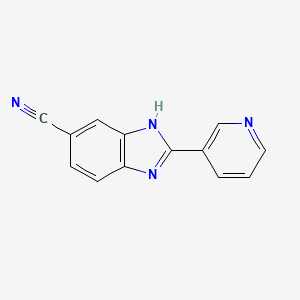 6-Cyano-2-(3-pyridyl)benzimidazole