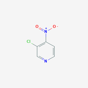 molecular formula C5H3ClN2O2 B080106 3-氯-4-硝基吡啶 CAS No. 13194-60-0