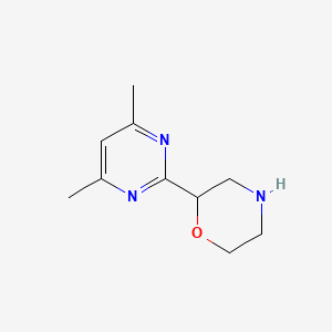 2-(4,6-Dimethylpyrimidin-2-yl)morpholine