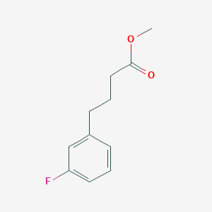 molecular formula C11H13FO2 B8010643 Methyl 4-(3-fluorophenyl)butanoate CAS No. 134464-81-6
