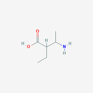 molecular formula C6H13NO2 B8010655 3-氨基-2-乙基丁酸 CAS No. 824424-73-9