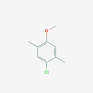molecular formula C9H11ClO B8010670 1-Chloro-4-methoxy-2,5-dimethylbenzene 