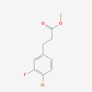Methyl3-(4'-bromo-3'-fluorophenyl)propionate