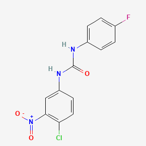 molecular formula C13H9ClFN3O3 B8010737 Dthib 