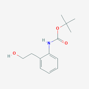 Tert-butyl 2-(2-hydroxyethyl)phenylcarbamate