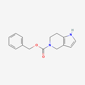Benzyl 1,4,6,7-tetrahydropyrrolo[3,2-c]pyridine-5-carboxylate