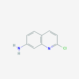 molecular formula C9H7ClN2 B8011154 2-Chloroquinolin-7-amine 