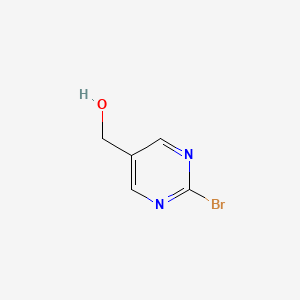 molecular formula C5H5BrN2O B8011214 (2-Bromopyrimidin-5-yl)methanol 