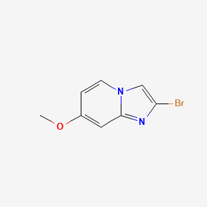 molecular formula C8H7BrN2O B8011342 2-Bromo-7-methoxy-imidazo[1,2-a]pyridine 