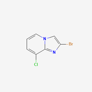 molecular formula C7H4BrClN2 B8011391 2-Bromo-8-chloro-imidazo[1,2-a]pyridine 