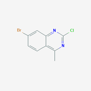 7-Bromo-2-chloro-4-methyl-quinazoline