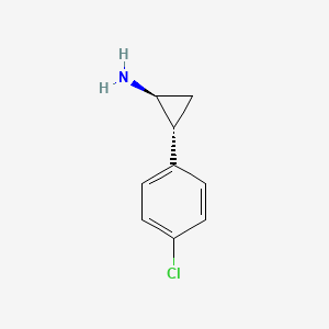 (1S,2R)-2-(4-Chloro-phenyl)-cyclopropylamine